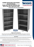 Closed (ESP) Commercial Clip Shelving (2701218)